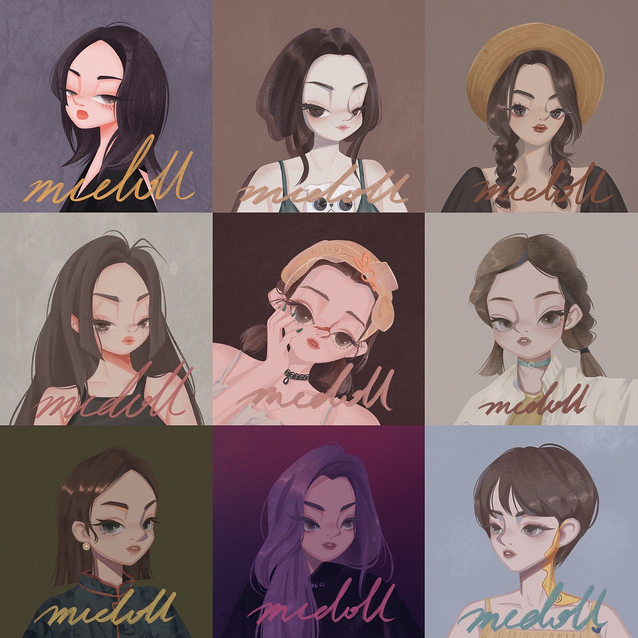 有点晚的2019年终总结（图ZMTkzMzQyMDEy） - 商业插画 - 站酷设计师mcdoll_麦兜原创素材 - 站酷ZCOOL