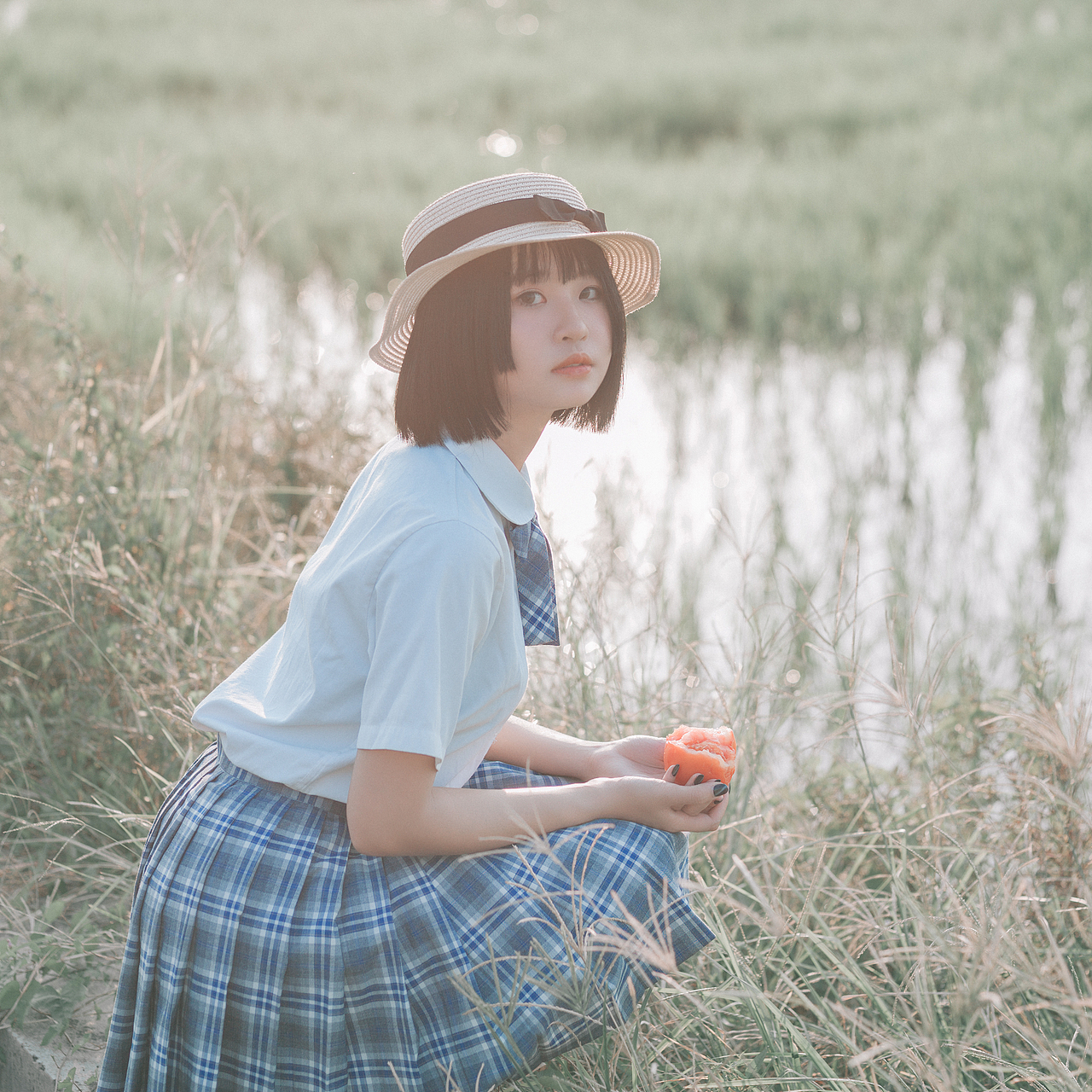 夏空（图ZMTc4NjA2MjI4） - 人像摄影 - 站酷设计师白日梦大熊菌原创素材 - 站酷ZCOOL