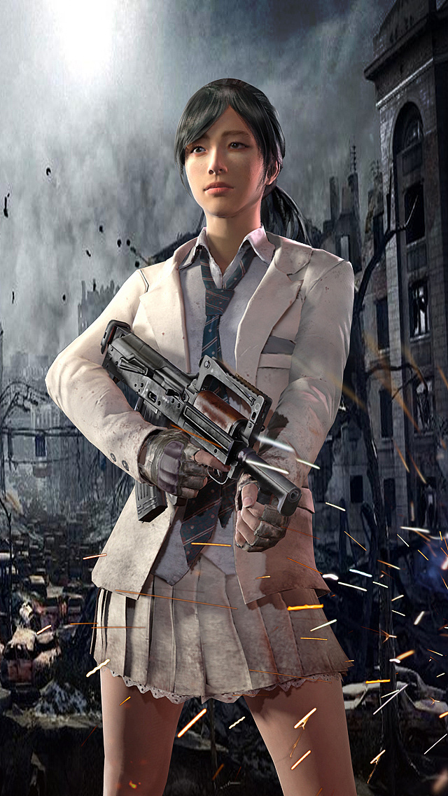 2017年做的一些绝地求生手机壁纸