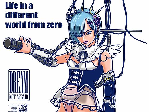 蕾姆（個(gè)人主頁(yè)-ZMzM2NjAyODQ=） - 創(chuàng)作習(xí)作 - 站酷設(shè)計(jì)師繪長(zhǎng)1975原創(chuàng)素材 - 站酷ZCOOL