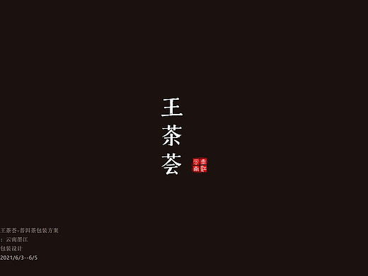 王茶荟-普洱茶包装方案