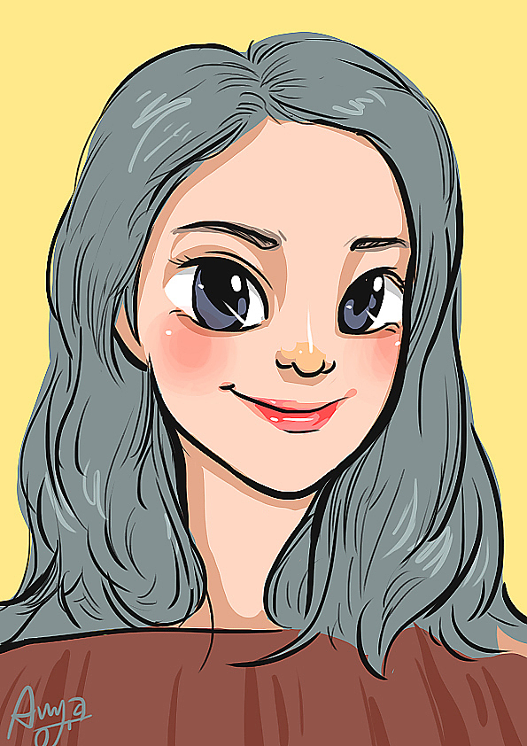 最近的(2018.5~6月)头像绘 by Amy.a