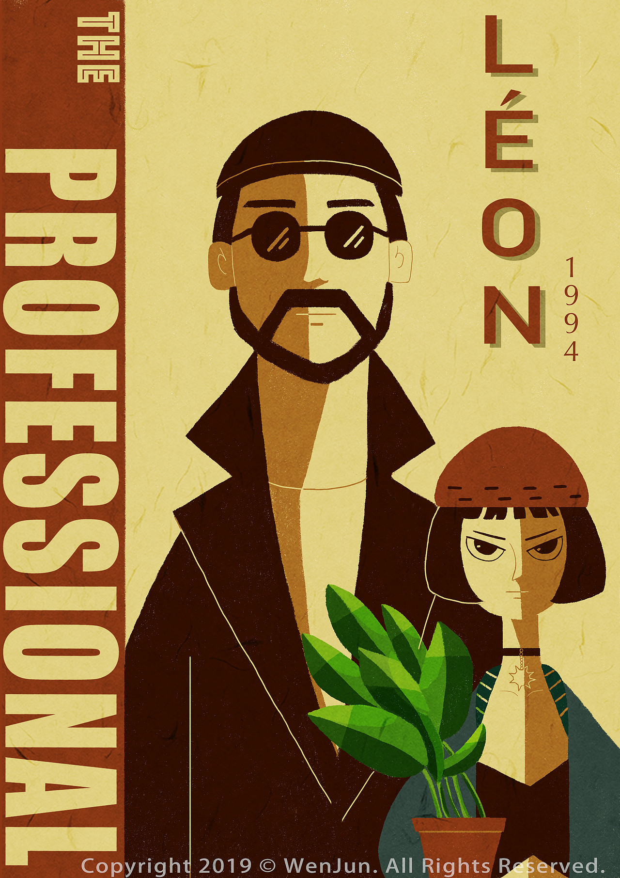 《这个杀手不太冷》—— 海报