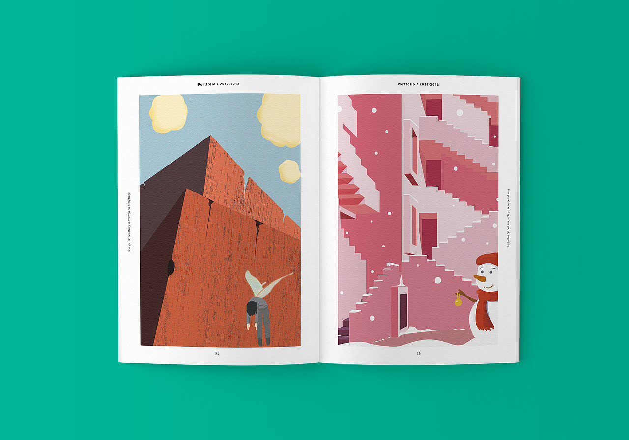 2017 - 2018 Portfolio 作品集（图ZMTE1NDU5MTYw） - 书籍/画册 - 站酷设计师詹梁原创素材 - 站酷ZCOOL