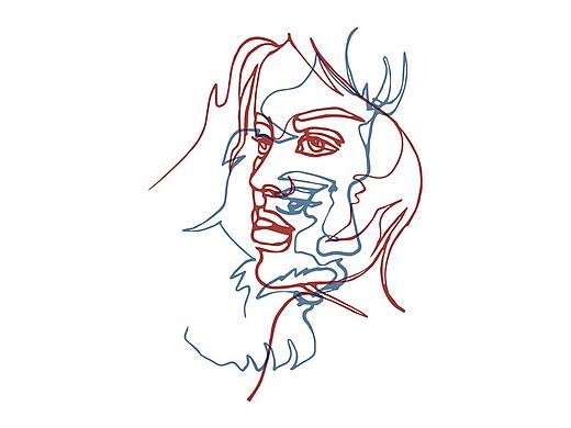 极简主义风格插画