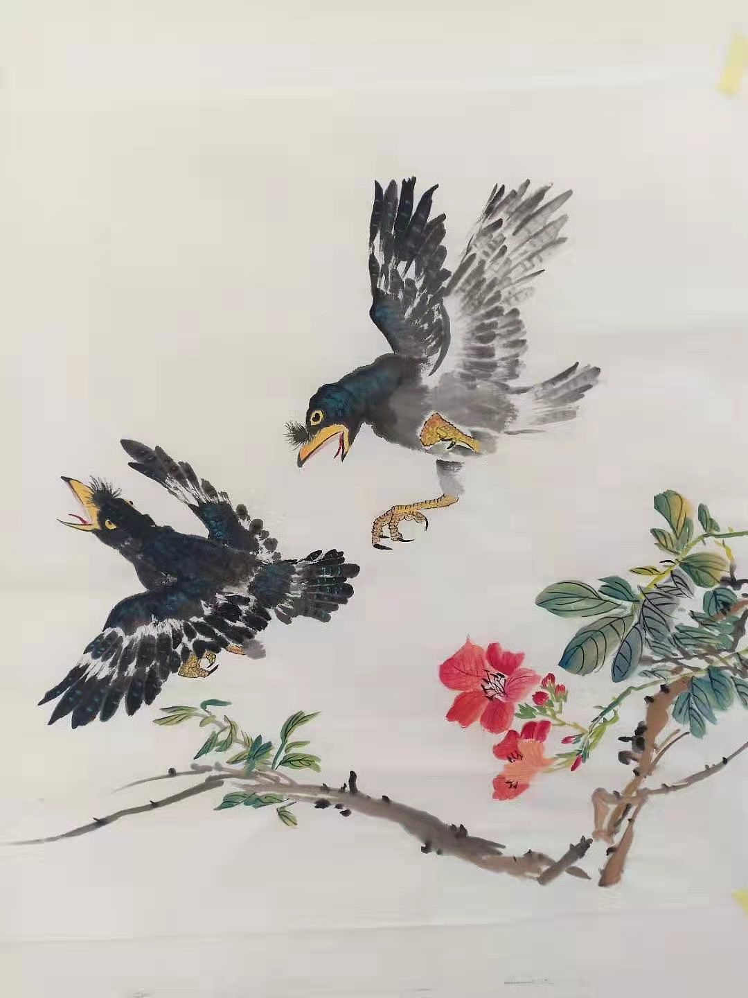 卜宪锁国画作品（一）