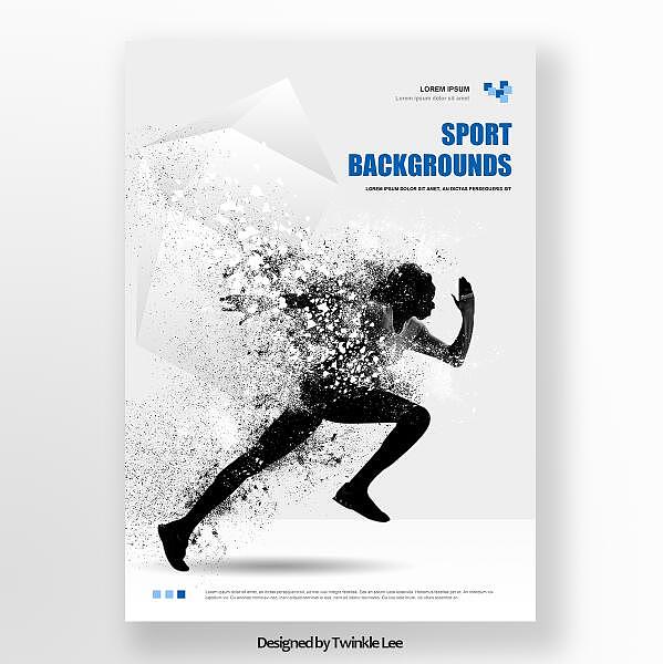 运动海报（图ZMTY1Nzg0Mzky） - 海报 - 站酷设计师李江北原创素材 - 站酷ZCOOL
