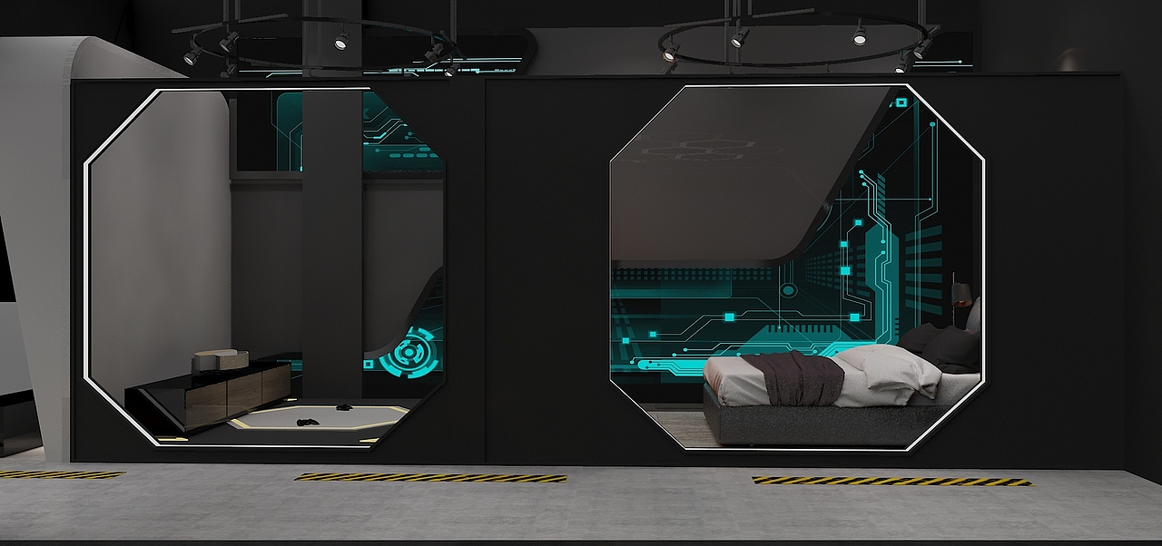 JMGO坚果激光电视零售空间初稿(电竞风格)