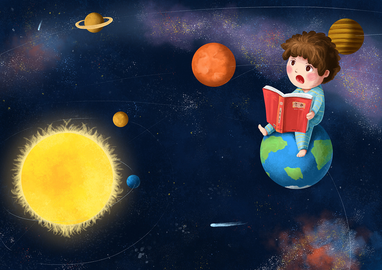 童趣——书中世界|插画|绘本|阿丰啊 - 原创作品 - 站酷 (zcool)