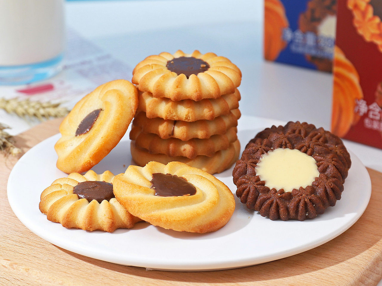 【客片】巧克力什锦曲奇饼干 巴米丽塔