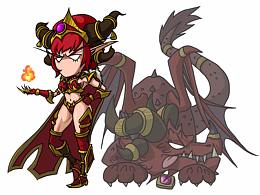 古风卡通人物设定