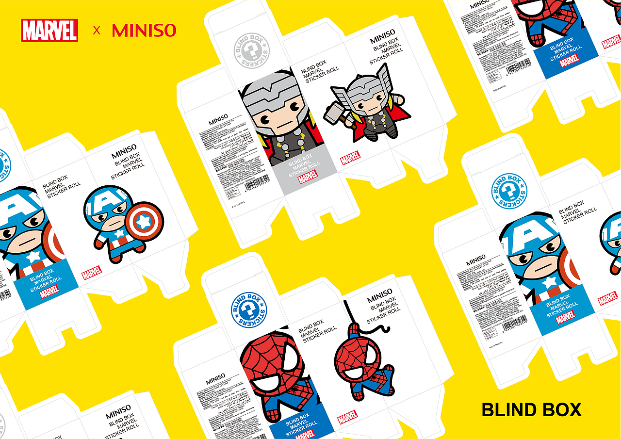 Marvel lucky box（图ZMTg1MTYzMjQ4） - 其他工业/产品 - 站酷设计师Jay_大头原创素材 - 站酷ZCOOL