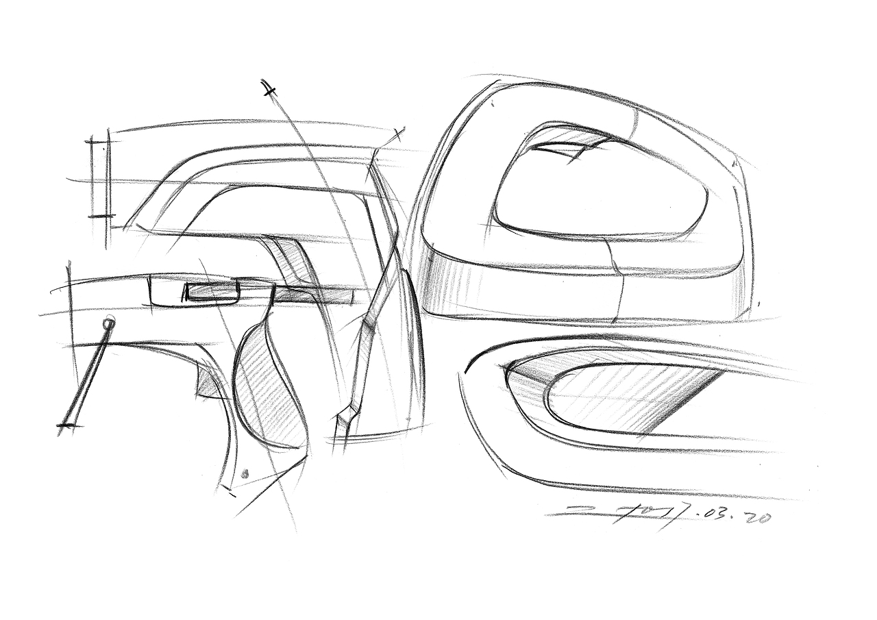 2017产品设计手绘3月一日一画