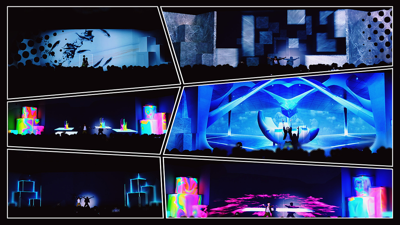 3Dmapping 多媒体舞台轻情景剧