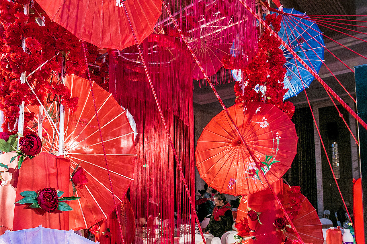 古装唯美婚礼 古装现场  婚礼跟拍