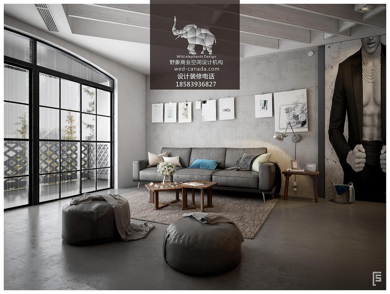 成都LOFT风别墅设计装修