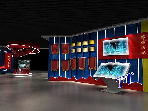 消防展厅3D效果图