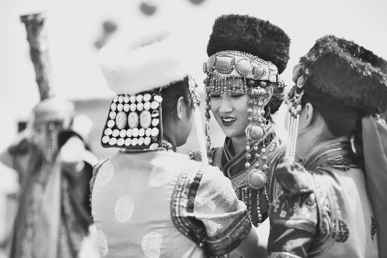 热情奔放的蒙古族庆祝2019中国草原蒙古马文化节