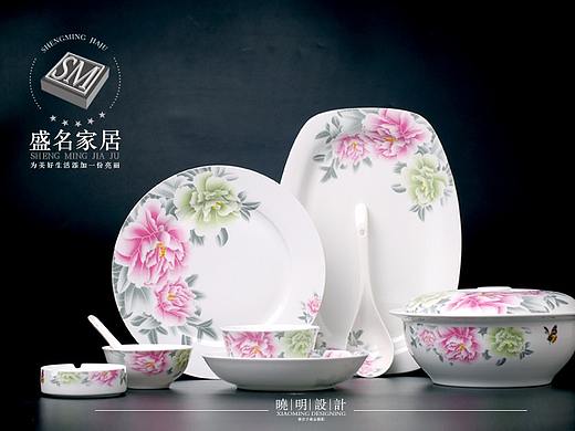淄博陶瓷餐具拍摄