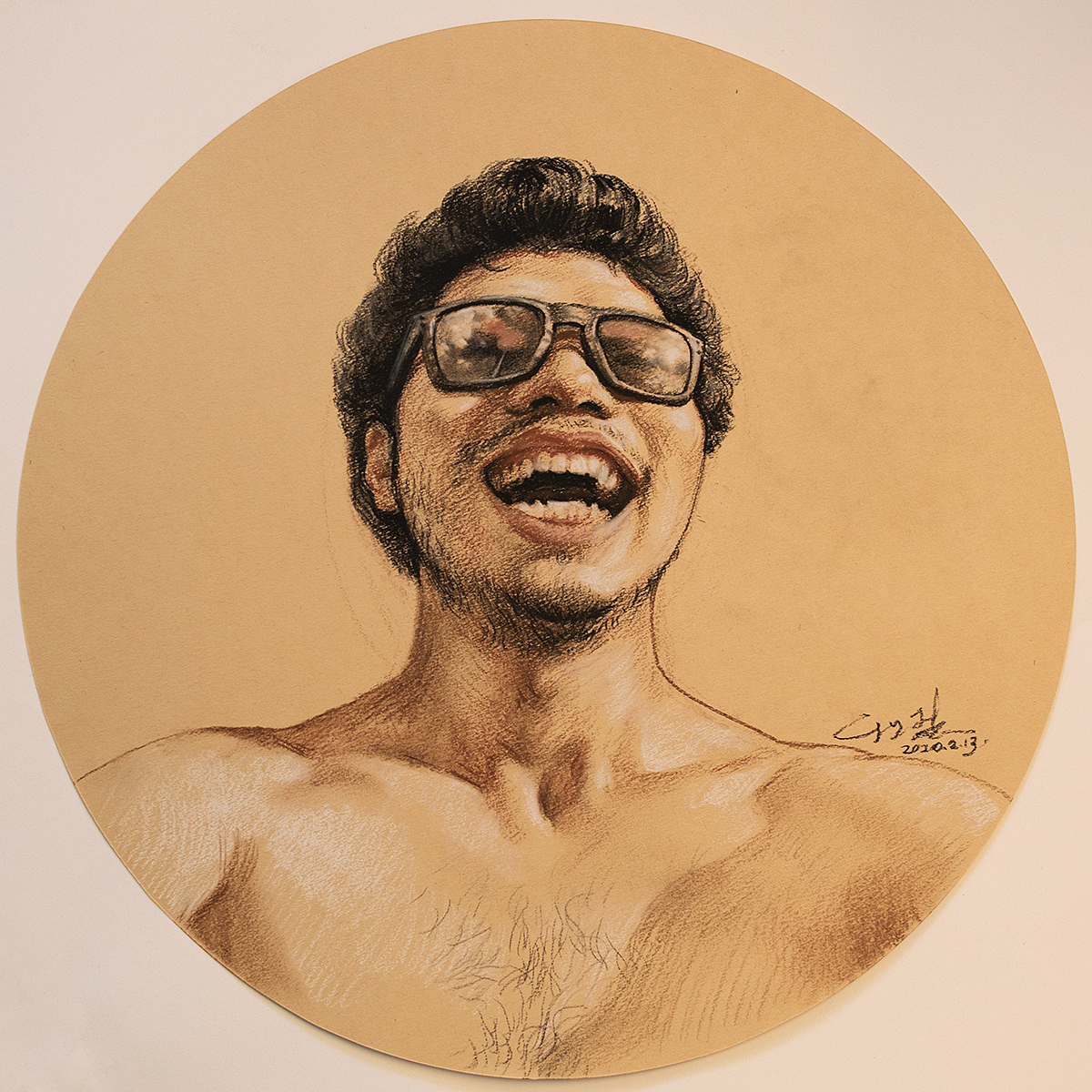 于生慧素描速写肖像