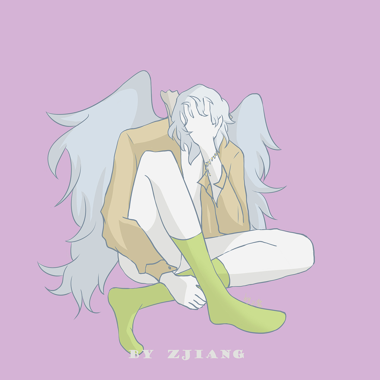 天使（图ZMjA1MTY5MDQ4） - 图案 - 站酷设计师起名好难就叫Z酱原创素材 - 站酷ZCOOL