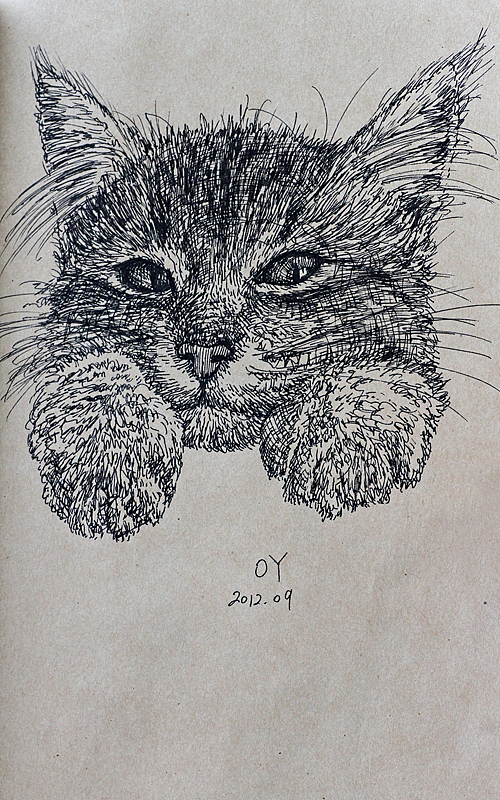 OY励志手绘:一天十画(图ZNzAwMTExNg==) - 商业插画 - 站酷设计师欧阳鹏杰_OY原创素材 - 站酷ZCOOL
