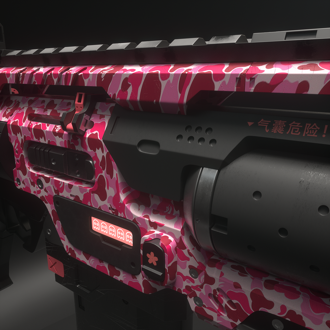 2月份总结科技枪建模枪械渲染（图ZMTk1OTc3MzAw） - 机械/交通 - 站酷设计师Horeo原创素材 - 站酷ZCOOL