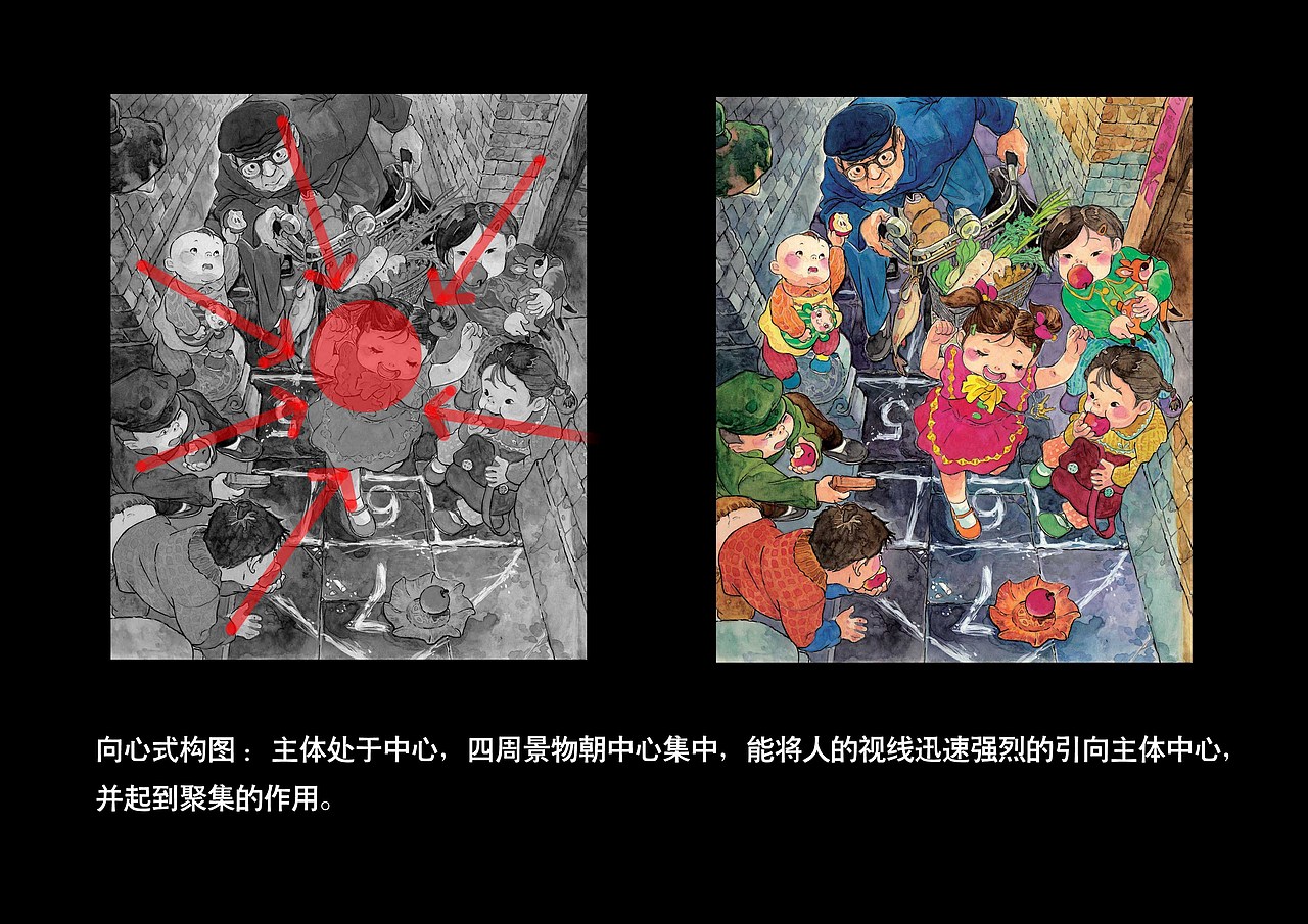 构图的秘密（下）（图ZNzUwOTAyOA==） - 商业插画 - 站酷设计师景绍宗原创素材 - 站酷ZCOOL