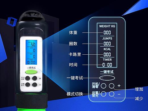 五键计数跳绳
