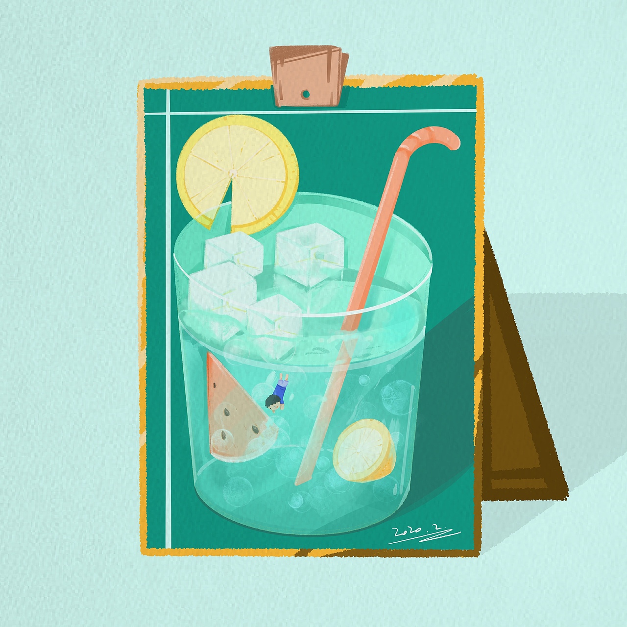 今日小画（图ZMTk1MjkwMDYw） - 创作习作 - 站酷设计师煜洋原创素材 - 站酷ZCOOL