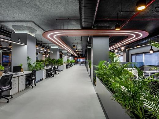 共享办公空间设计|自由之域