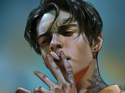 雅痞,还是很帅的