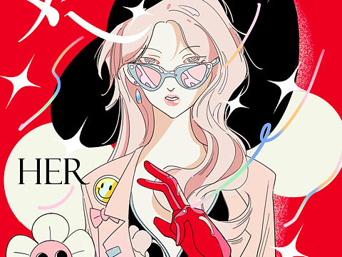 妇女节主题插画