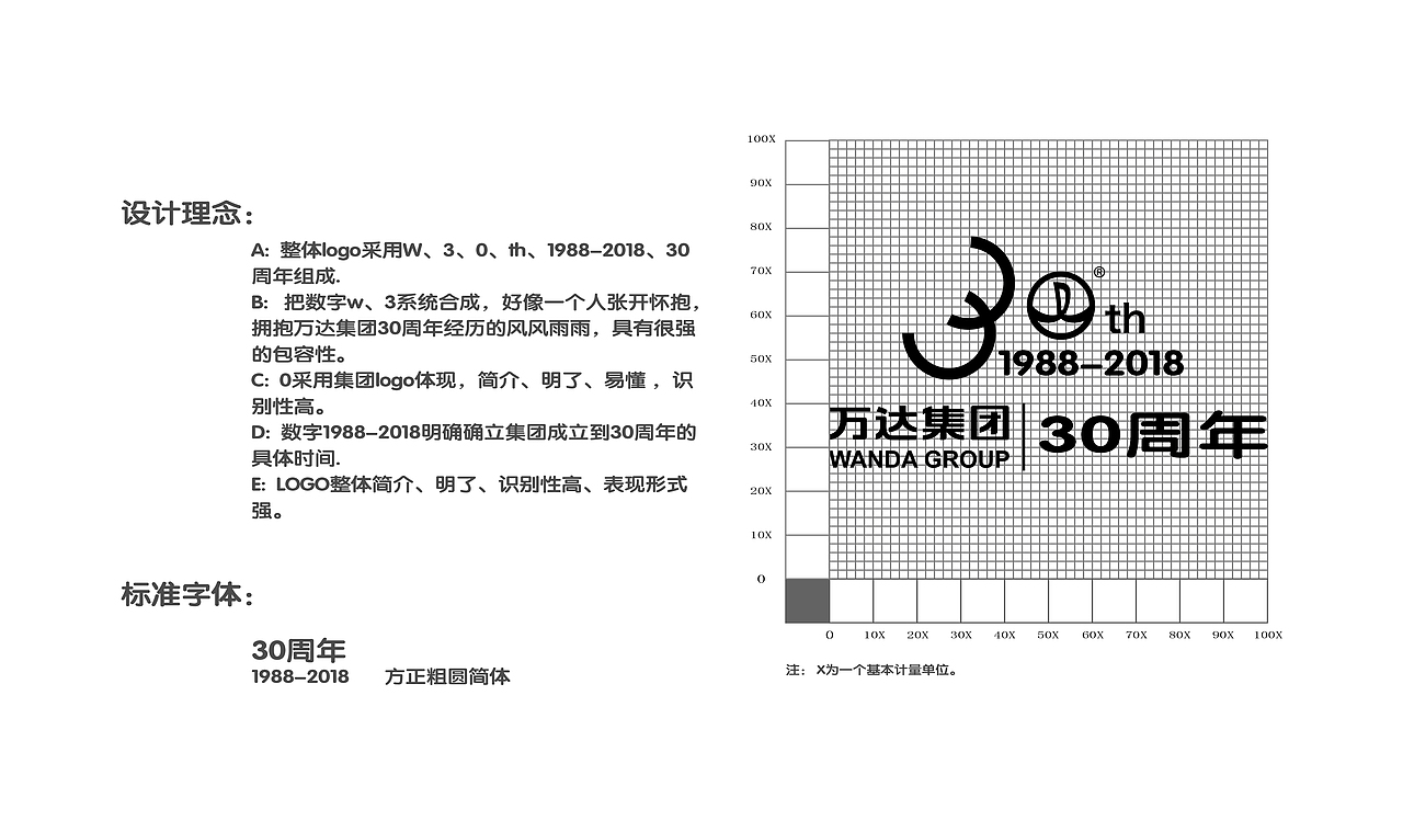 万达30周年logo设计大赛（图ZNTA5MDA3MzY=） - Logo - 站酷设计师客在西宁原创素材 - 站酷ZCOOL