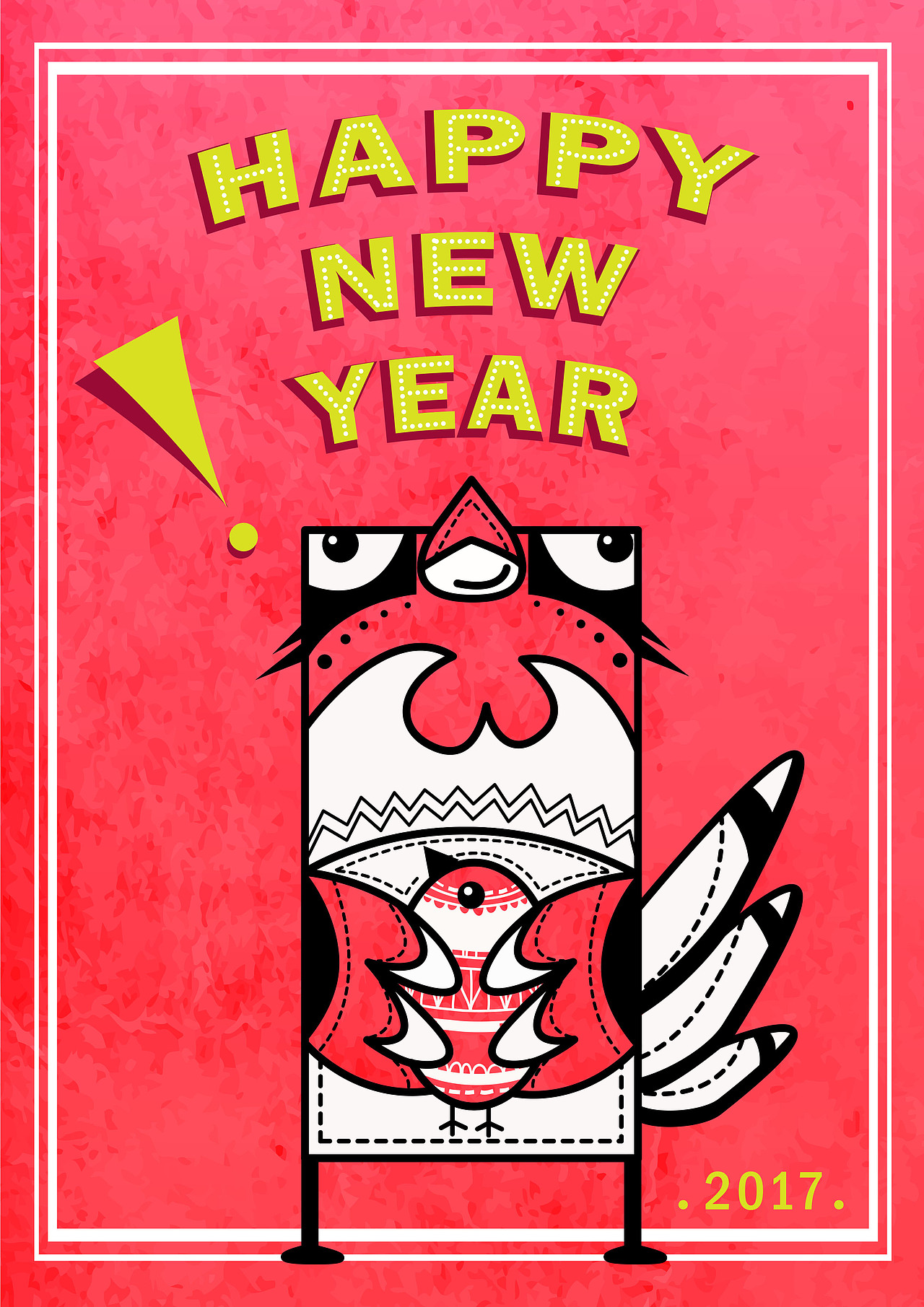 新年贺卡设计（图ZNjY0MTU5NDQ=） - 海报 - 站酷设计师MrMoon5原创素材 - 站酷ZCOOL