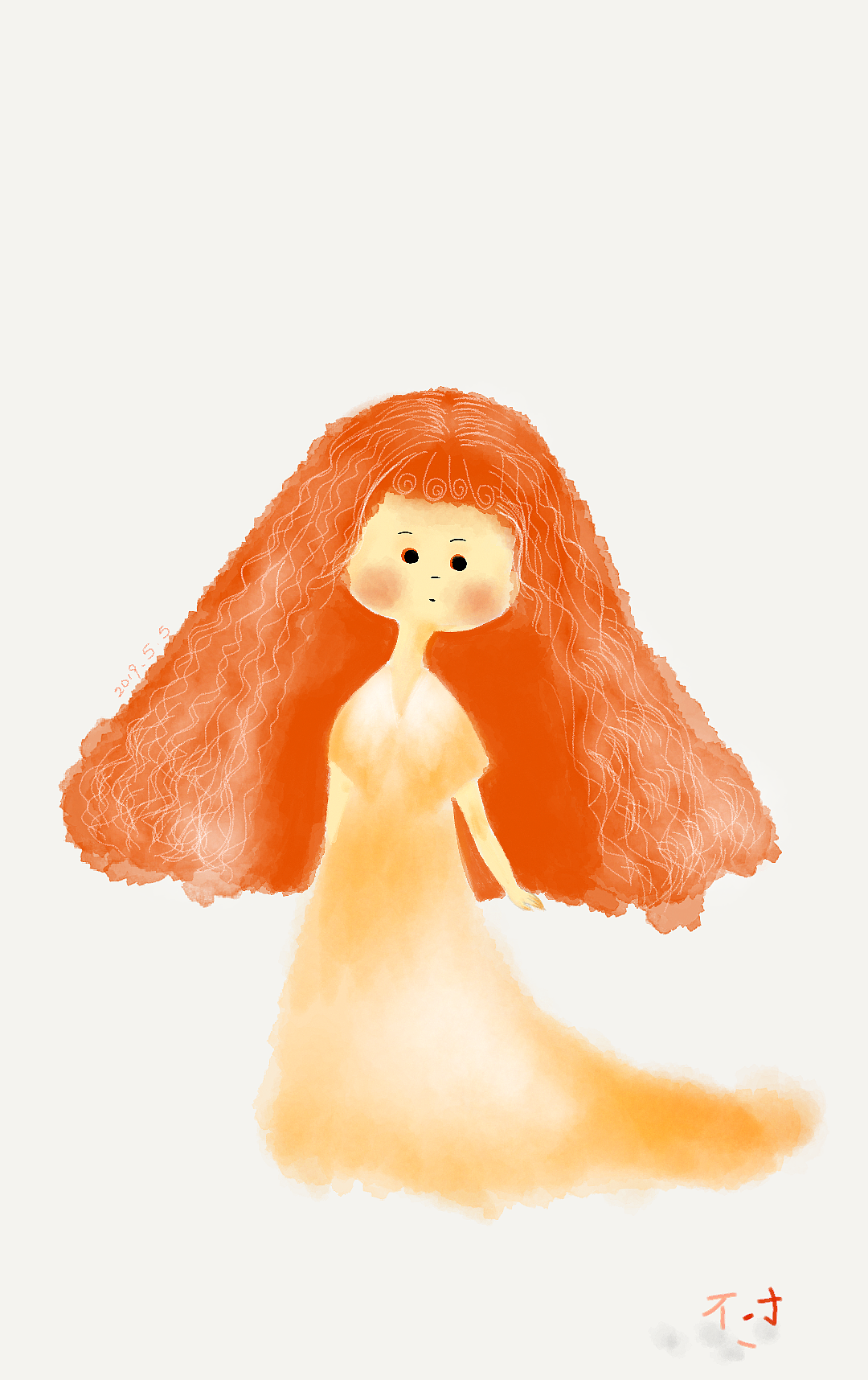 小公主|插画|儿童插画|不才l - 原创作品 - 站酷 (zcool)