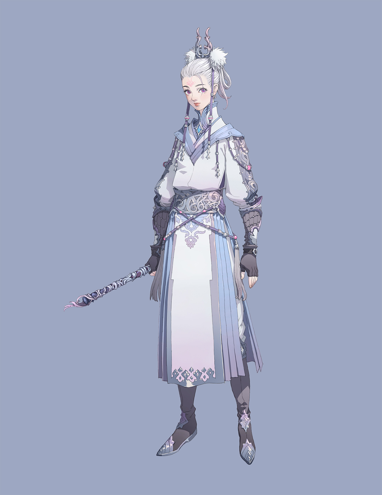 《苍穹榜:圣灵纪》之牧云熙|插画|概念设定|天蚕土豆设定画集 - 原创