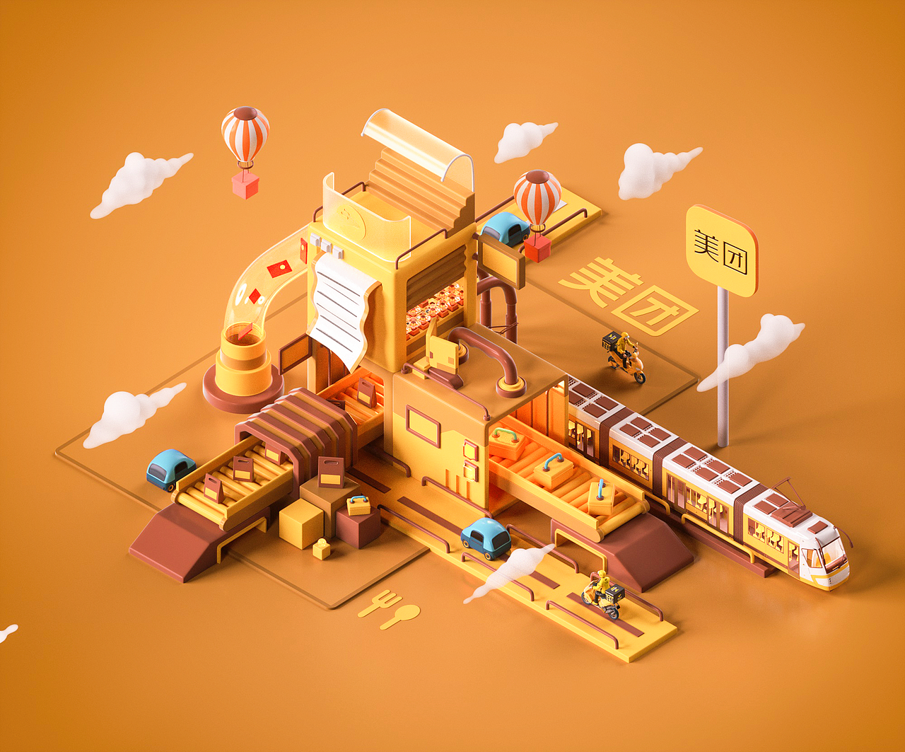 三维|场景|我就是niaoniao_原创作品-站酷zcool