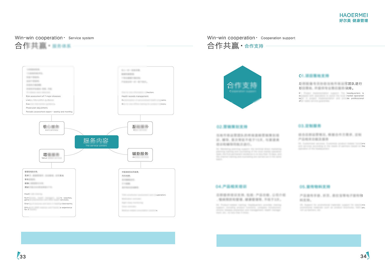 公司企业画册(医疗大健康行业)