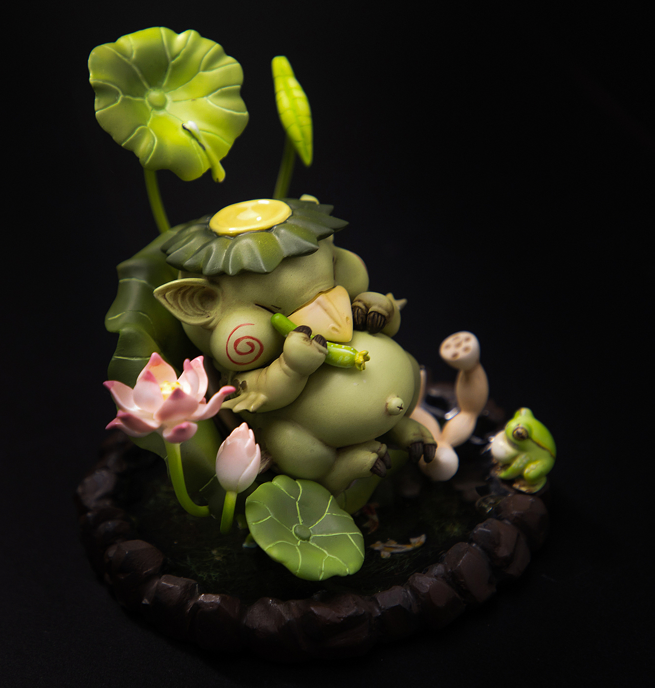 千两屋原创 |《小妖经》系列首款妖怪手办——河童