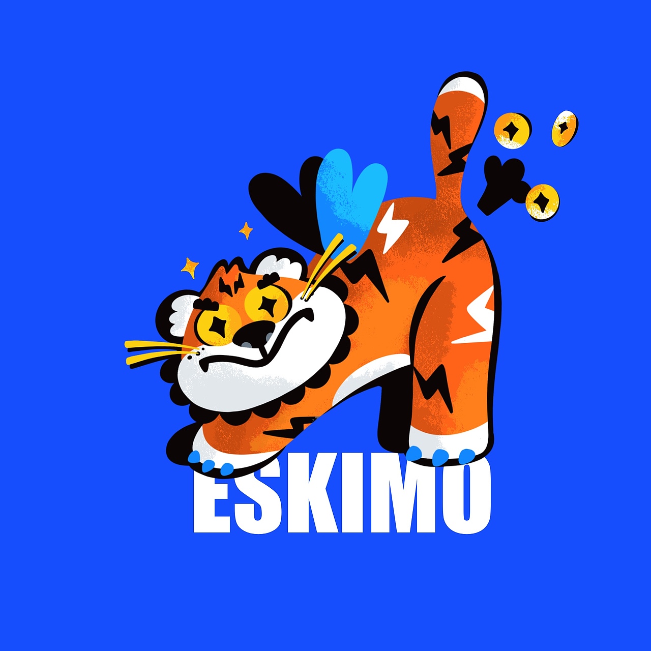 ESKIMO虎年原创IP——发发虎（图ZMjg4NTU5MzAw） - 商业插画 - 站酷设计师星星志愿者ESKIMO原创素材 - 站酷ZCOOL