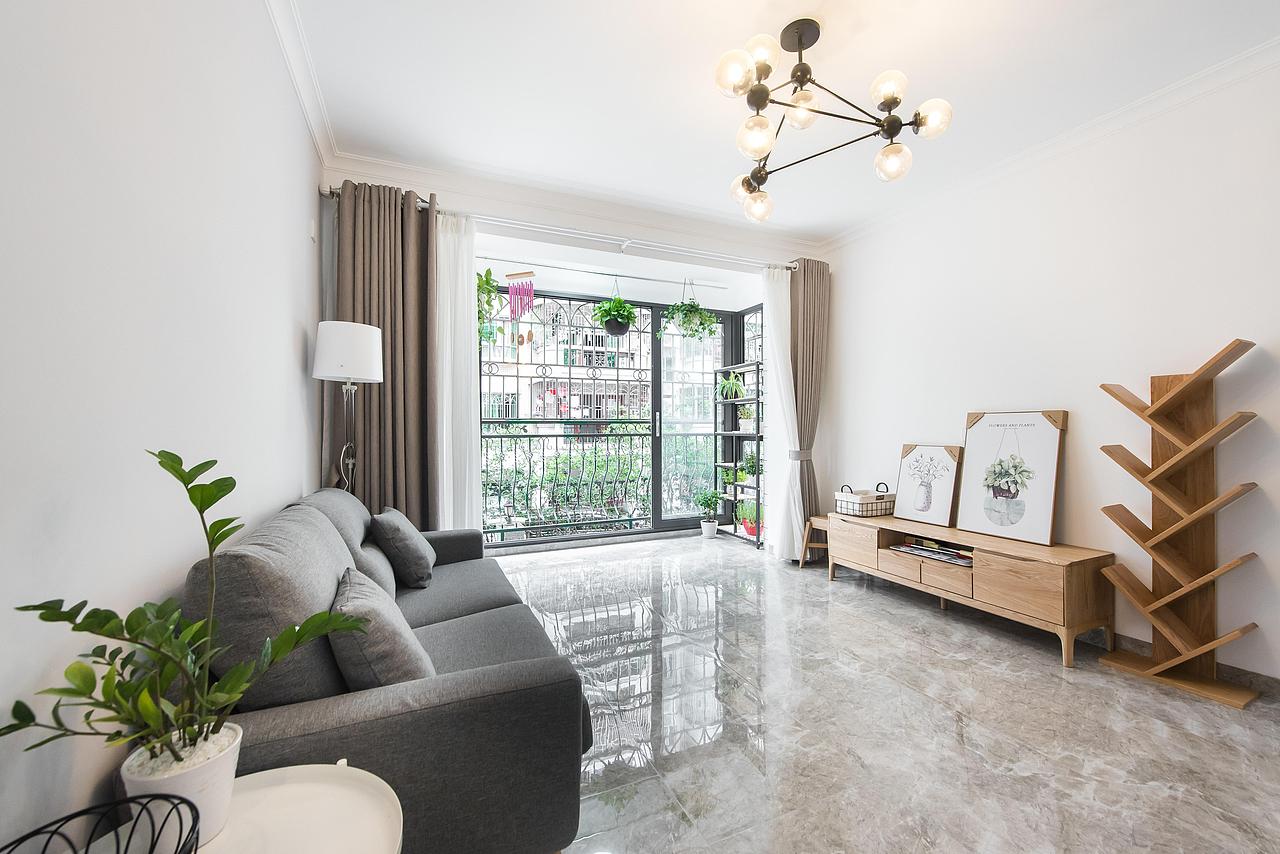 深圳装修:广信花园北欧ins风,小姐姐也太好看了吧~