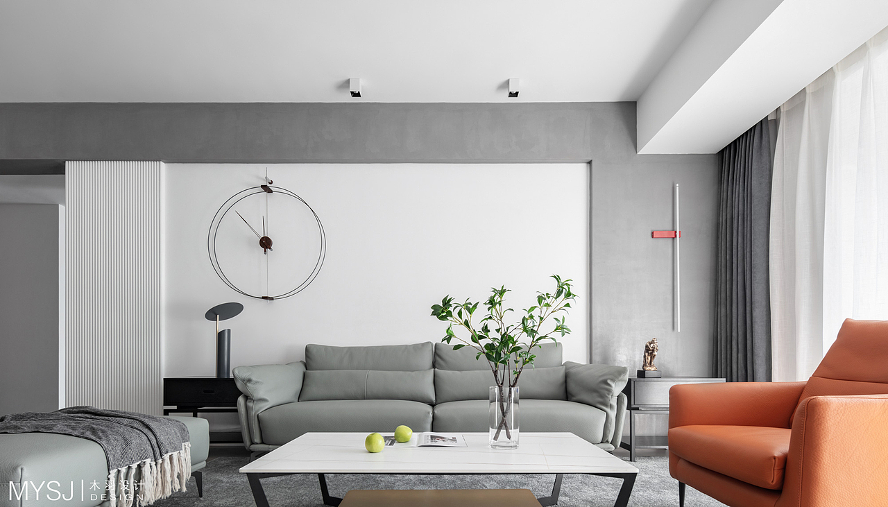 140m²现代简约风，简雅之境，感受本真（图ZMjQ3Njc1NjAw） - 家装设计 - 站酷设计师武汉木羽设计原创素材 - 站酷ZCOOL