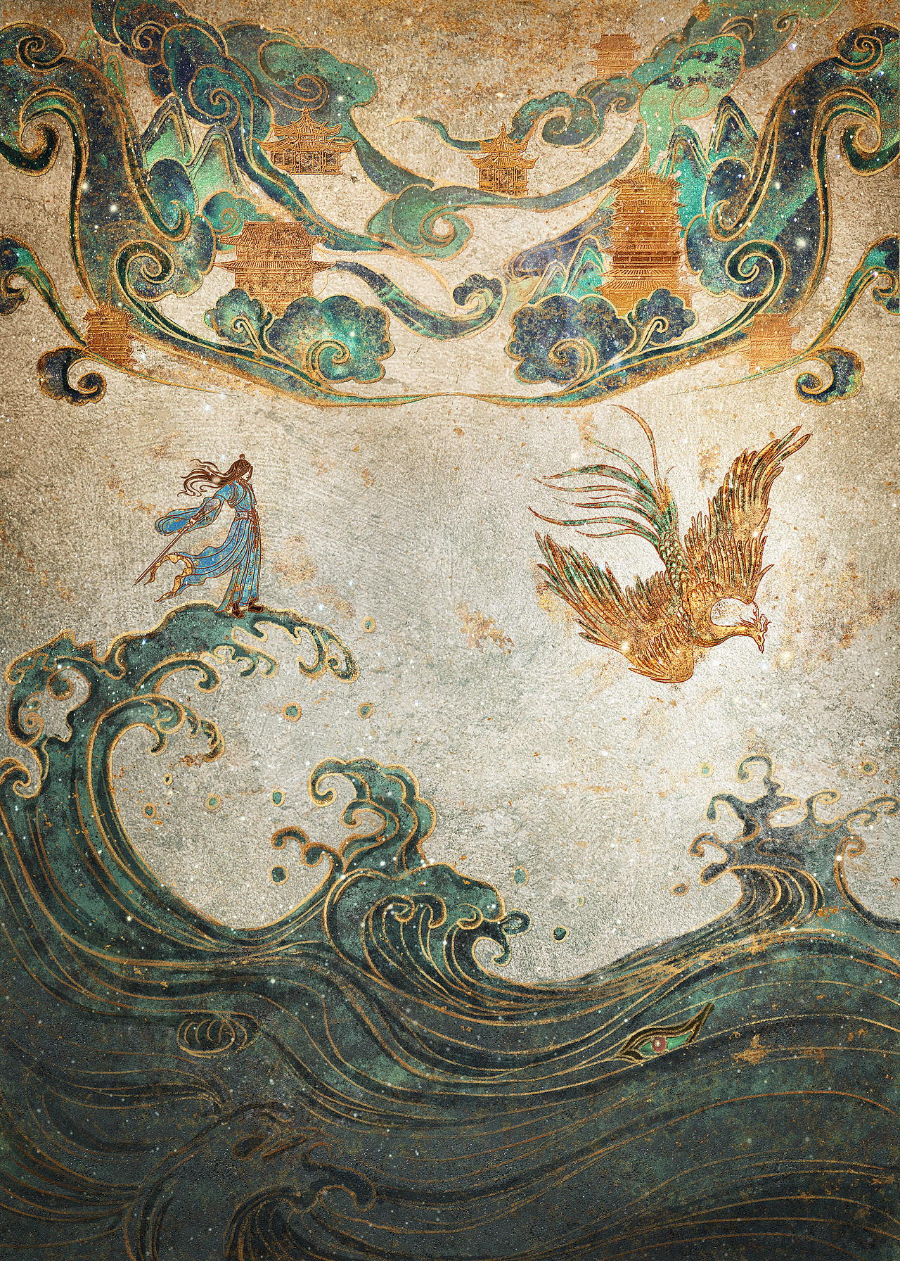 影视概念海报 绘制