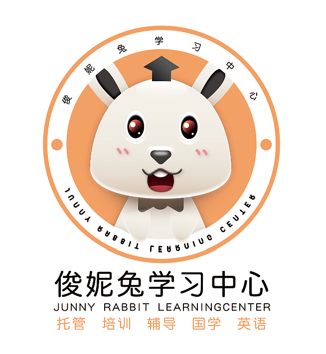 俊妮兔学习中心-VI设计（图ZOTUyNzYzNTY=） - 品牌 - 站酷设计师员员原创素材 - 站酷ZCOOL