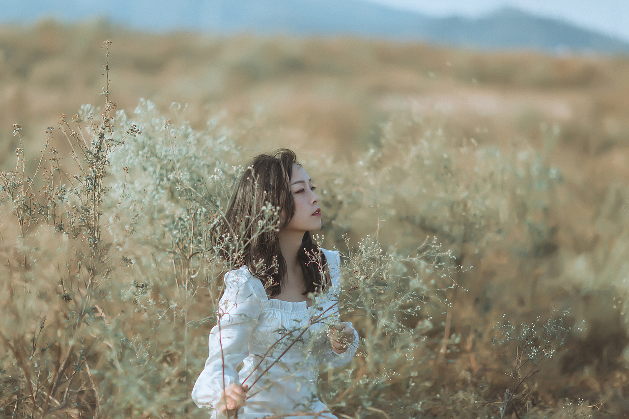 冬季/少女/旅行拍大片