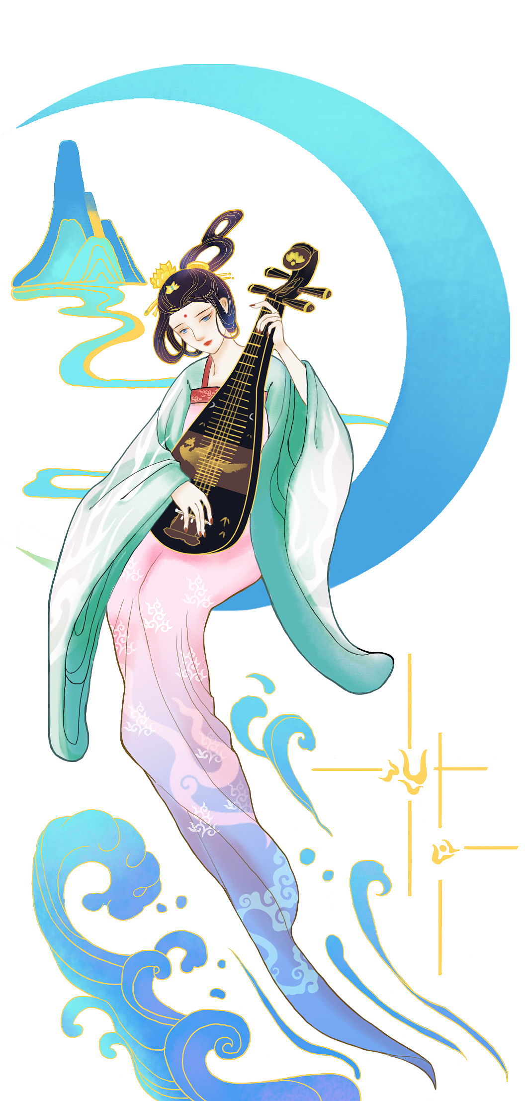 月夜琵琶