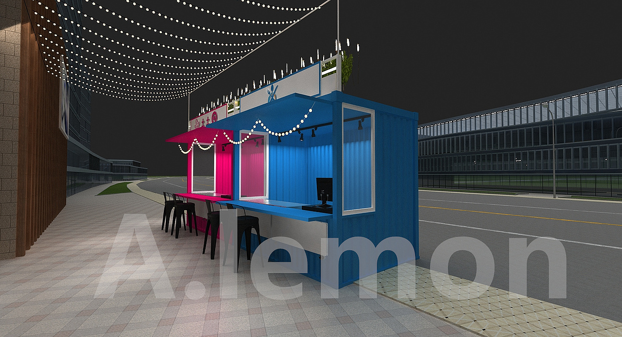 市集小摊位设计