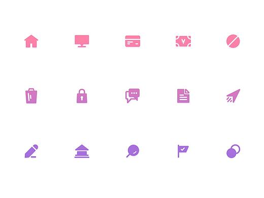 渐变icon
