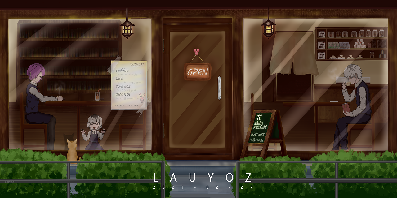 东京喰种丨安定区:re 插画